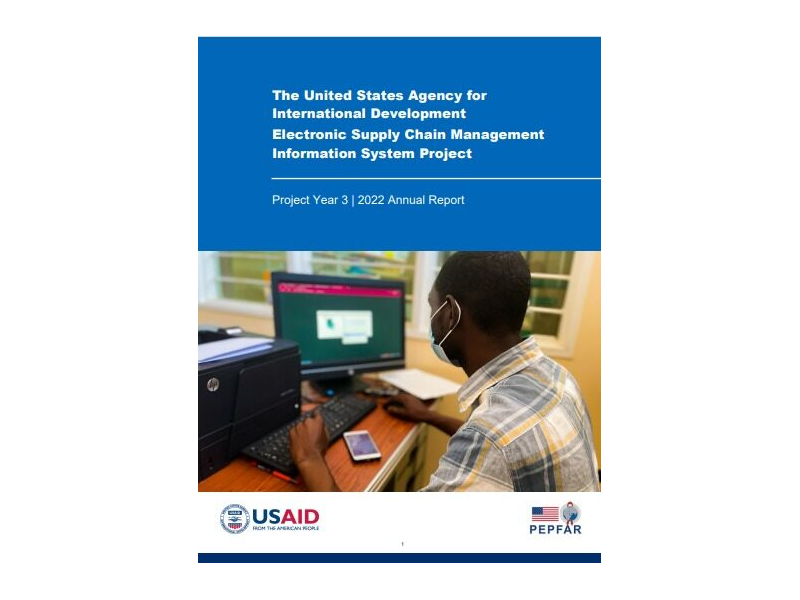 USAID eSCMIS Project Annual Report FY2022